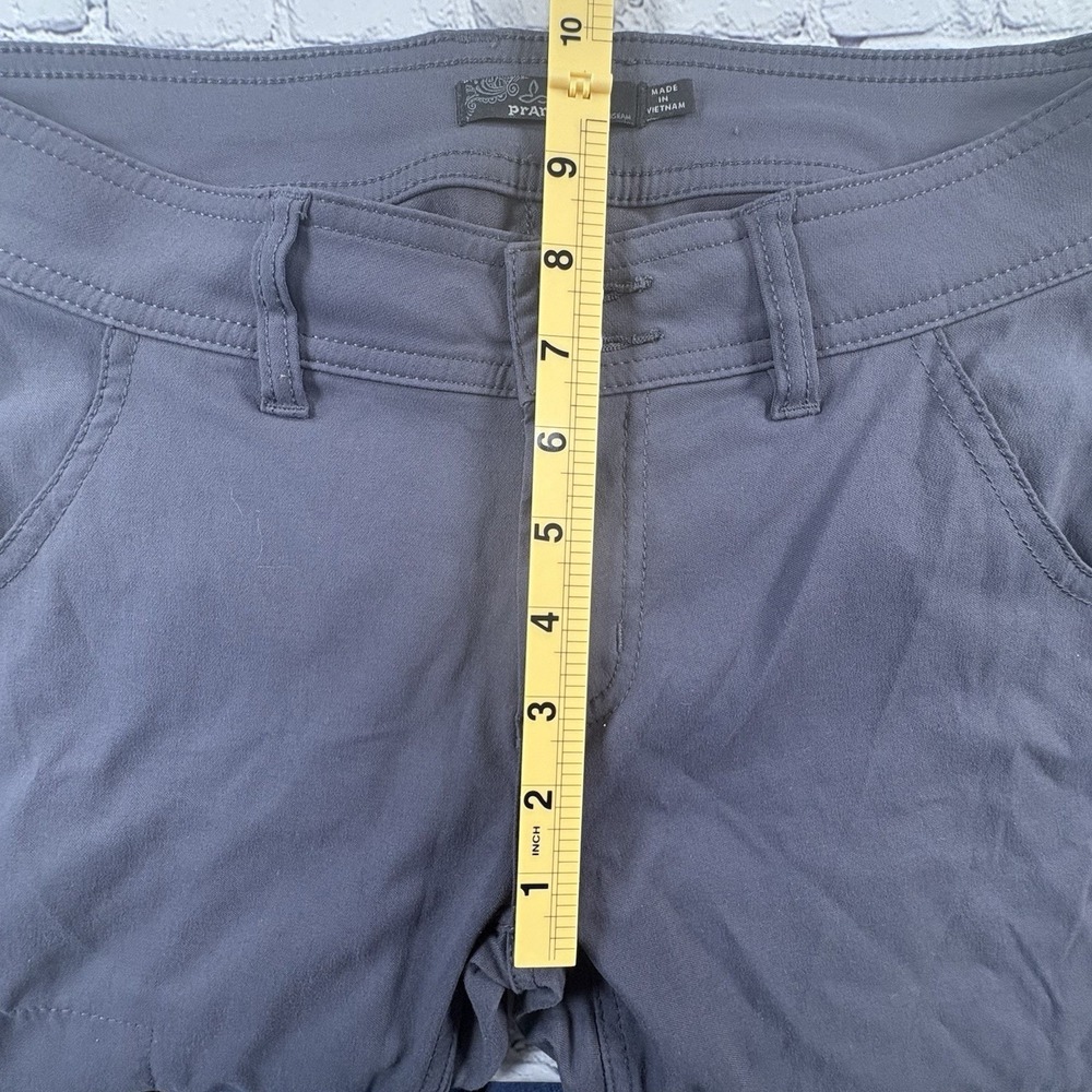 Prana Pants Womens Size 4 Gray Halle Stretch Hiking pants straight leg - Picture 8 of 10